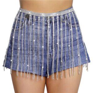 Rhinestone Waist Chain Belt